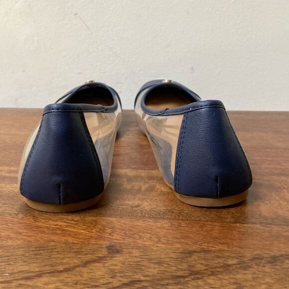 Nautica Clear Ballet Flats Blue New Size 8.5 - Picture 5 of 10